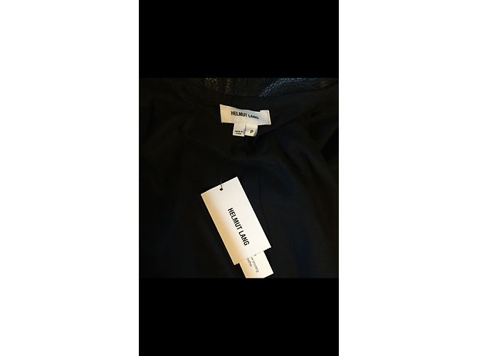 Helmut Lang chaleco de cuero sin mangas - vista 5