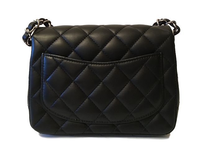 Timeless Chanel Zeitloser Mini Square Schwarz - Ansicht 2