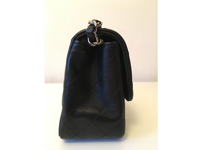 Timeless Chanel Zeitloser Mini Square Schwarz - Ansicht 4