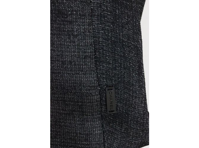 Chanel Calças de terno Cinza antracite - vista 10