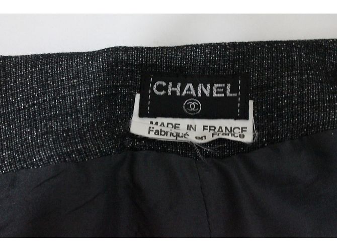 Chanel Calças de terno Cinza antracite - vista 12