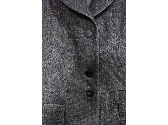 Chanel Calças de terno Cinza antracite - vista 16