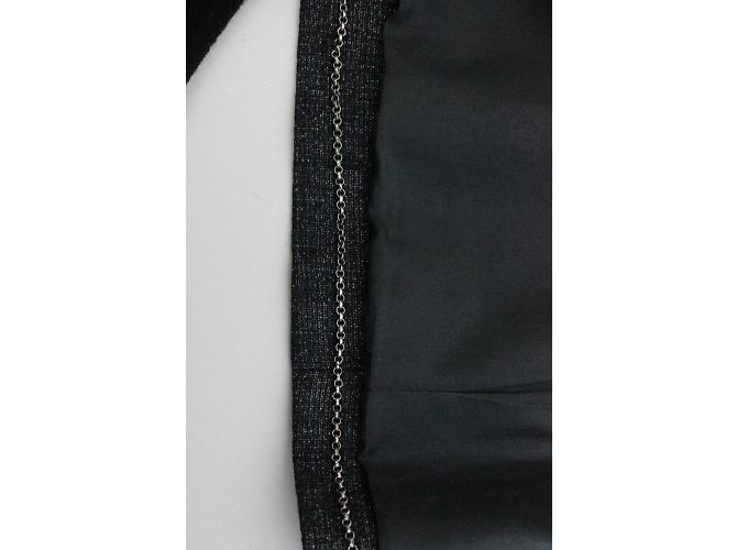 Chanel Calças de terno Cinza antracite - vista 22