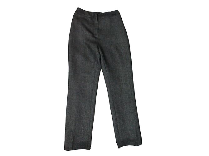 Chanel Calças de terno Cinza antracite - vista 8
