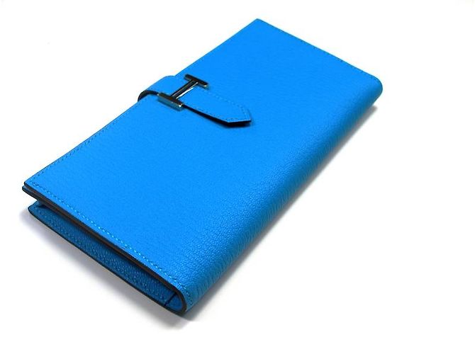 Hermès Béarn Blue - view 2