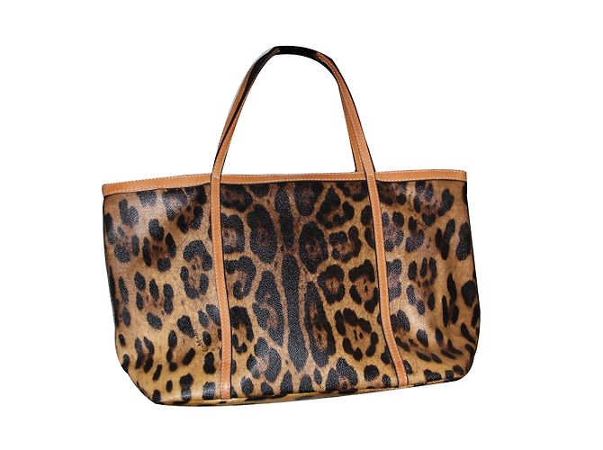 Borsa a mano Dolce & Gabbana in pelle stampa leopardata Stampa leopardo - vista 2
