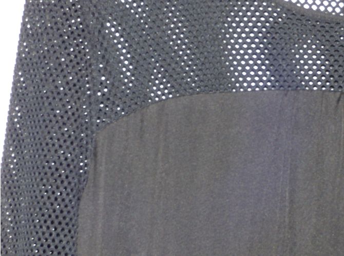 One Step Schwarzes Seidenkleid Größe 40 - Ansicht 10