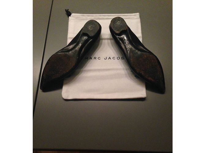 Ballerine Marc Jacobs in pelle nera 39.5 Nero - vista 3