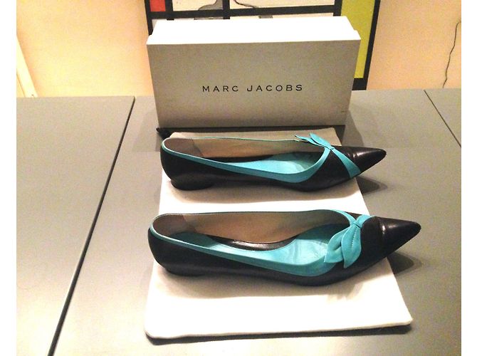 Ballerine Marc Jacobs in pelle nera 39.5 Nero - vista 5