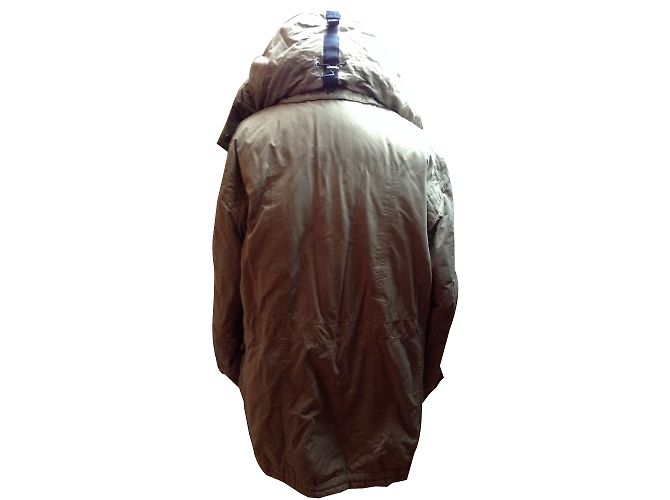 Hugo Boss Mantel aus Pelz Khaki - Ansicht 2