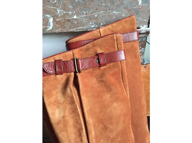 Botas de cuero Chie Mihara Astrid Marrón Talla 37 Castaño - vista 5