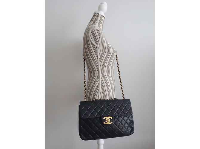 Timeless Chanel CLASSIQUE JUMBO Negro - vista 23