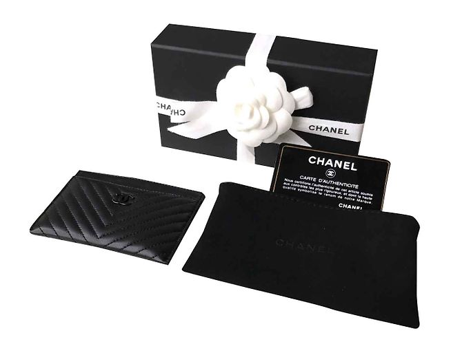 Chanel Tarjetero SO BLACK Negro - vista 2