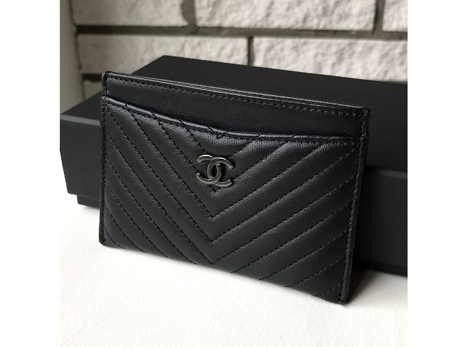 Chanel Tarjetero SO BLACK Negro - vista 3