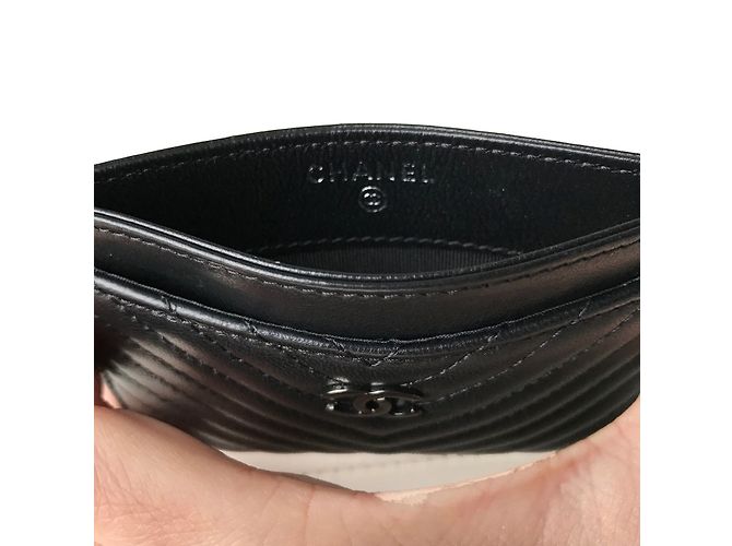 Chanel Tarjetero SO BLACK Negro - vista 6