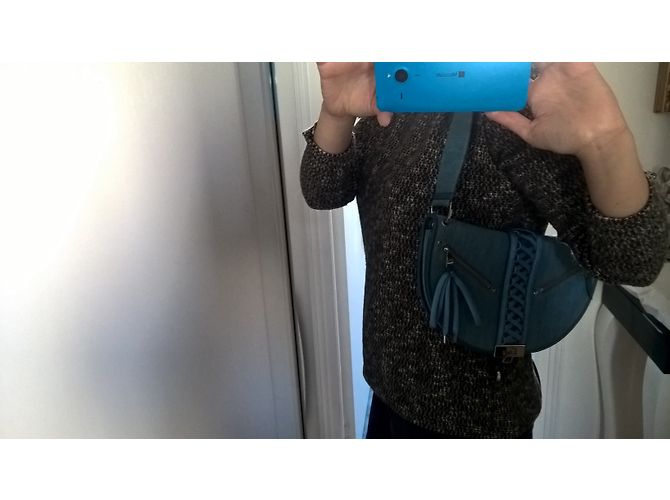 Dior Lindo saco de meia-lua Azul - vista 10