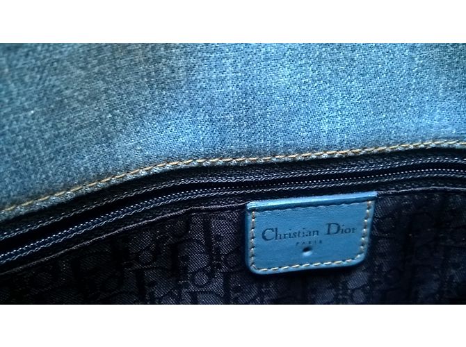 Dior Lindo saco de meia-lua Azul - vista 8