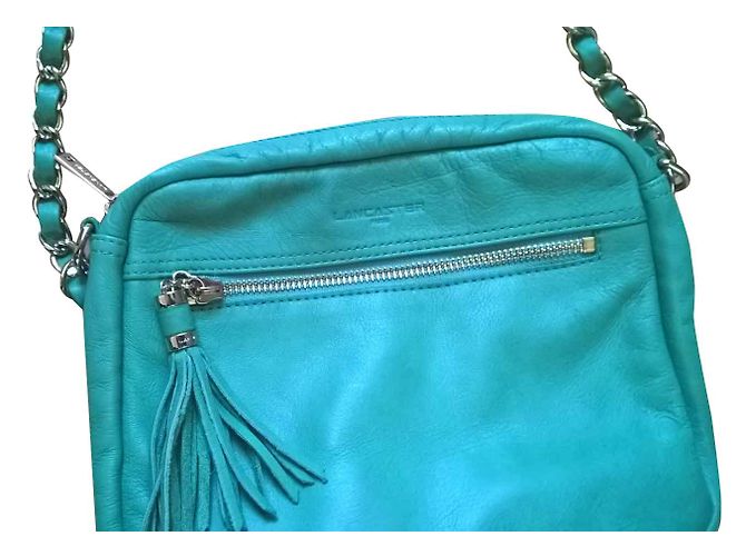 Autre Marque 'Lancaster' grüne Ledertasche - Ansicht 2