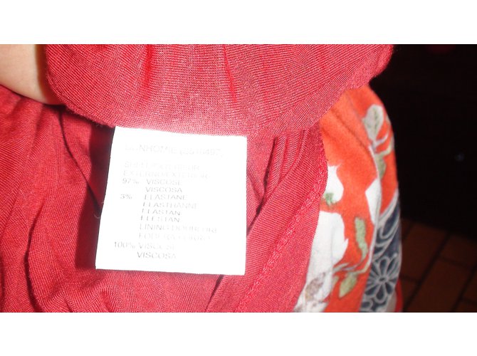 Rene Derhy Kleid Rot - Ansicht 4