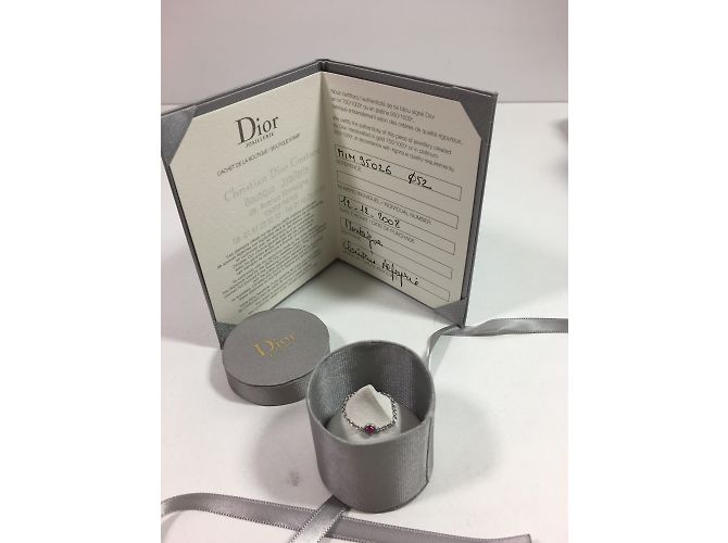 Dior Mimioui in oro bianco e zaffiro rosa - vista 9