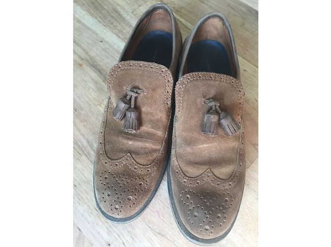 Mocassini Tommy Hilfiger Marroni in Pelle Taglia 37 Marrone - vista 3