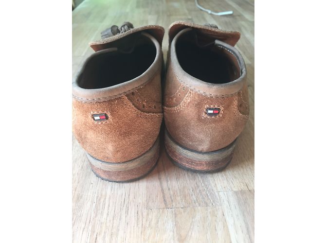 Mocassini Tommy Hilfiger Marroni in Pelle Taglia 37 Marrone - vista 4