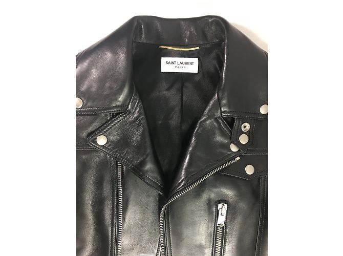 Saint Laurent Lederjacke - Ansicht 14
