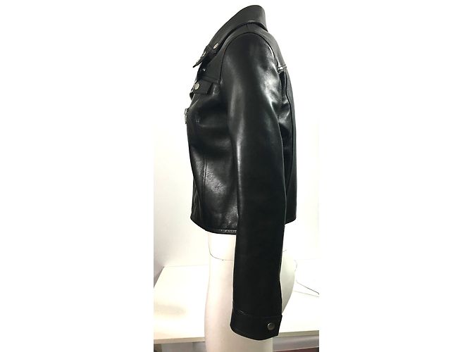Saint Laurent Lederjacke - Ansicht 8