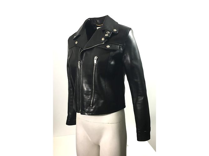 Saint Laurent Lederjacke - Ansicht 9
