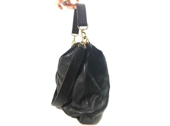 Louis Vuitton Selene Mahina nero MM - vista 9