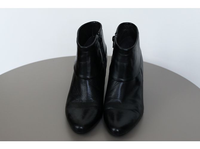 Stivaletti JB Martin in pelle nera Taglia 38 Nero - vista 4