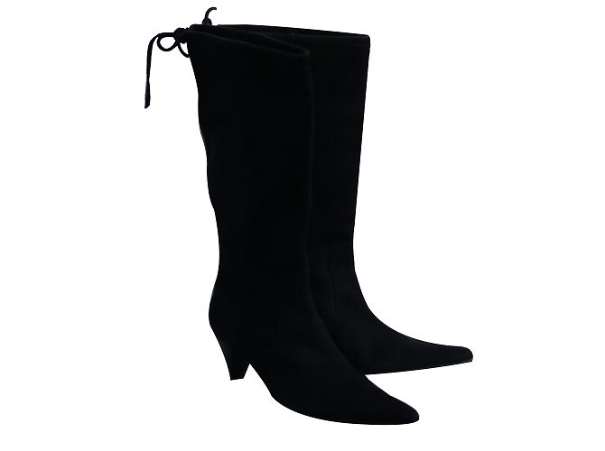 Elizabeth Stuart Lederstiefel Schwarz Größe 38 - Ansicht 2
