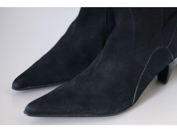 Elizabeth Stuart Lederstiefel Schwarz Größe 38 - Ansicht 3