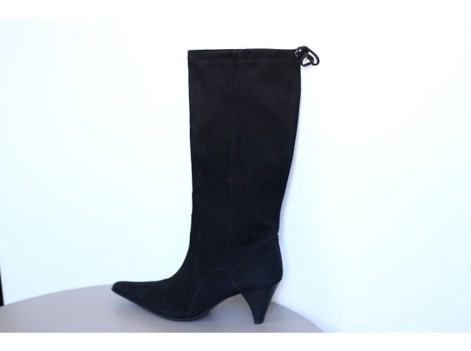 Elizabeth Stuart Lederstiefel Schwarz Größe 38 - Ansicht 6