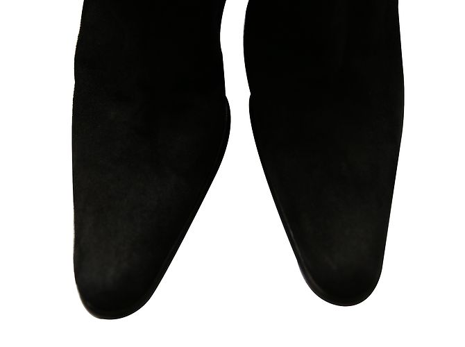 Botas Georges Rech de piel de ciervo negras 37EU Negro - vista 2