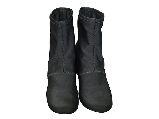 Botines Charles Jourdan C JBIS Grises de Elastano - vista 2