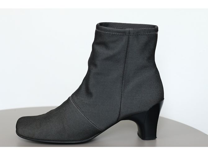 Botines Charles Jourdan C JBIS Grises de Elastano - vista 3