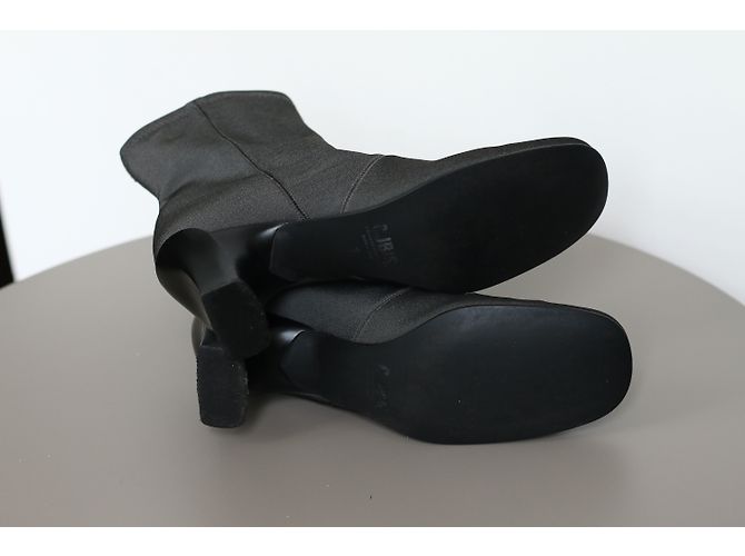 Botines Charles Jourdan C JBIS Grises de Elastano - vista 6