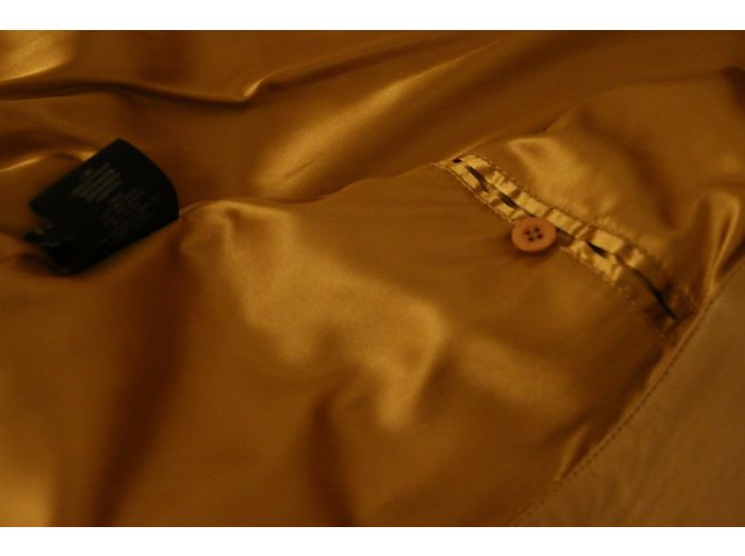 Abrigo Oakwood de piel de cordero beige M - vista 7