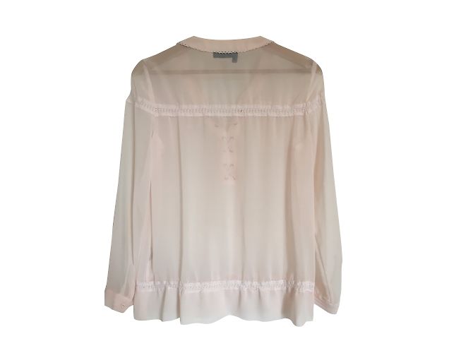 Camicetta di seta rosa The Kooples XS - vista 2