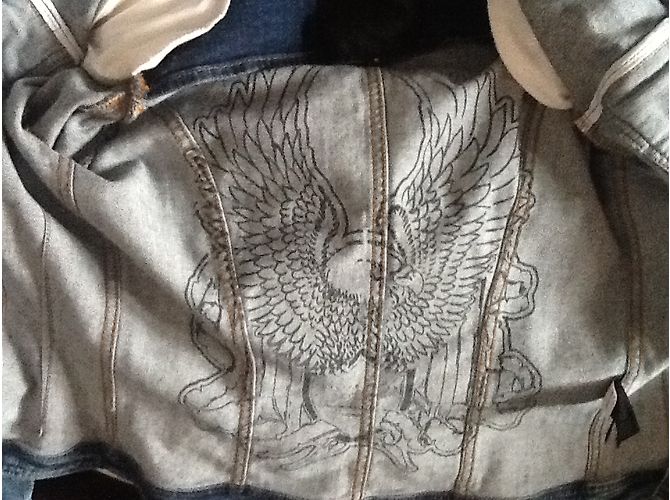 Philipp Plein Jeansjacke Blau - Ansicht 6
