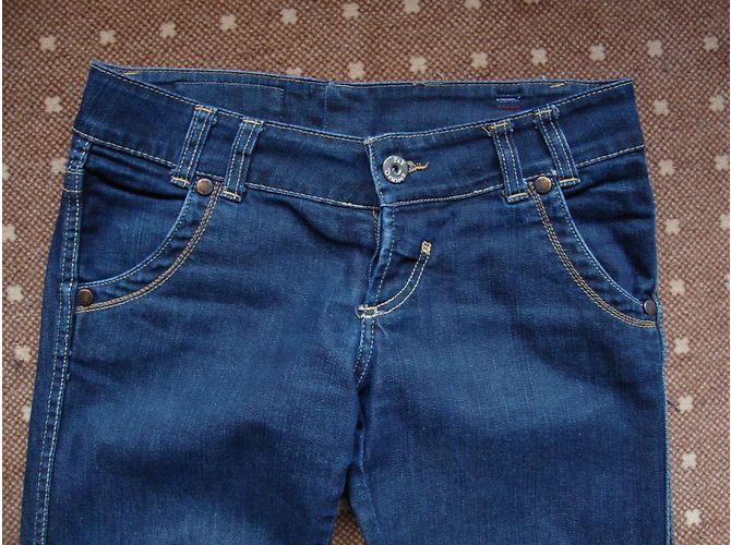 Autre Marque Jeans de talle bajo P & Y denim azul - vista 3