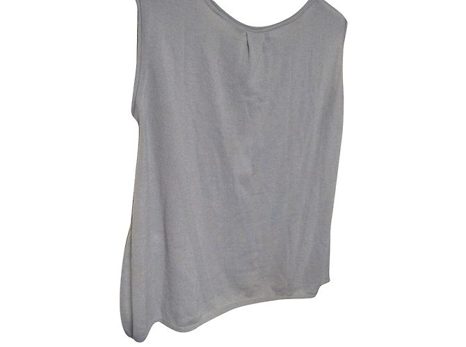 Jil Sander Cashmere Top Grau Größe 36 - Ansicht 2