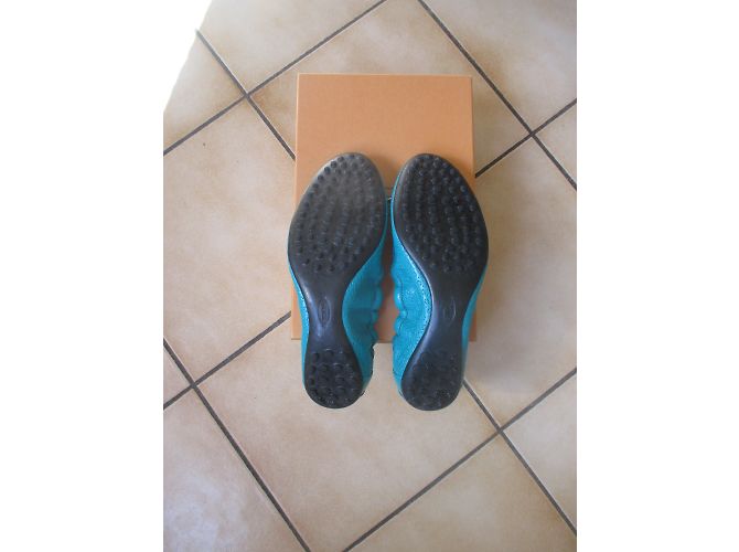 Bailarinas Tod's de cuero azul talla 37 - vista 3