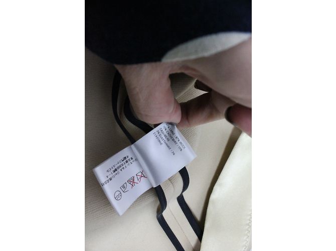 Chloé Capa de lana y cachemira beige - vista 9