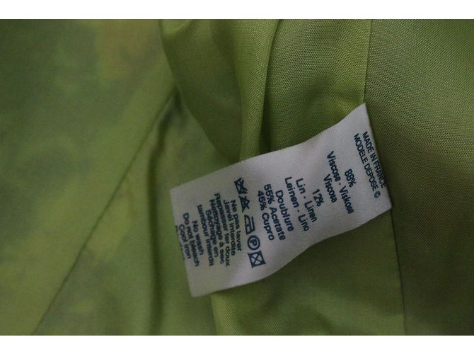 Kenzo Jungle Blumenmuster Jacke Viskose Leinen 40 Mehrfarben - Ansicht 10