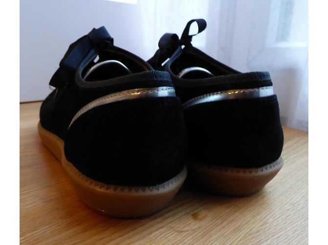 Sneakers Gerard Darel in pelle vernice e scamosciata nera Nero - vista 7