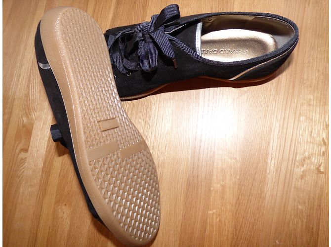 Sneakers Gerard Darel in pelle vernice e scamosciata nera Nero - vista 9