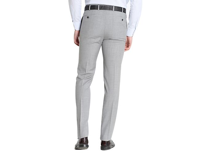 Mila Shön MILA SCHON BNWT LIGHT WOOL LIGHT GREY PANTS - view 2