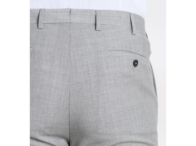 Mila Shön MILA SCHON BNWT LIGHT WOOL LIGHT GREY PANTS - view 5